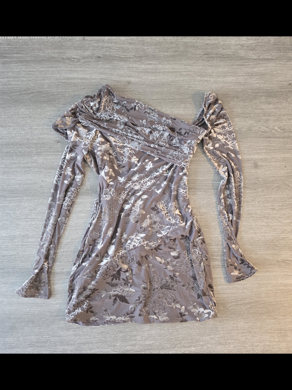MISTRESS ROCKS 'Slate Devore' Mini Dress - Picture 2 of 5